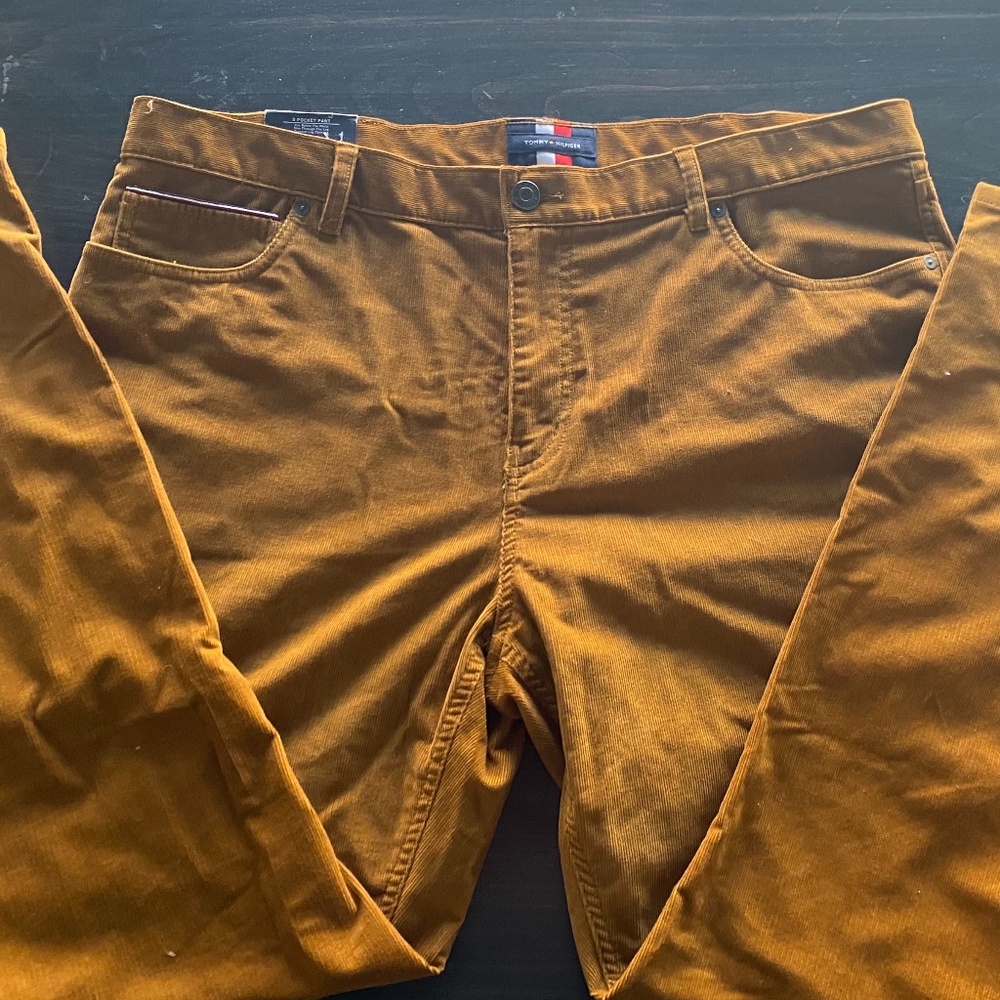 Men's Tommy Hilfiger Corduroy Pants - Picture 1 of 4